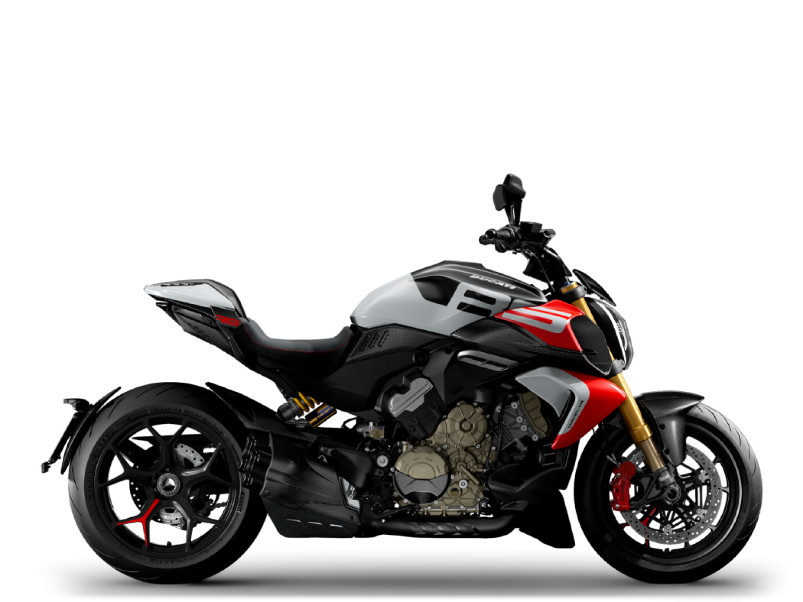 Мотоцикл DUCATI Diavel V4 RS (SILVER/RED) 2026